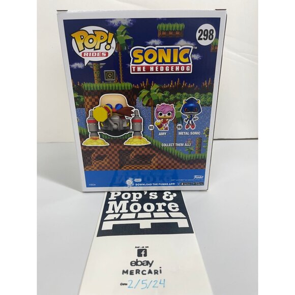 Funko Pop! Sonic The Hedgehog: Dr. Eggman 298 Vinyl Figure Brand New - Picture 3 of 7